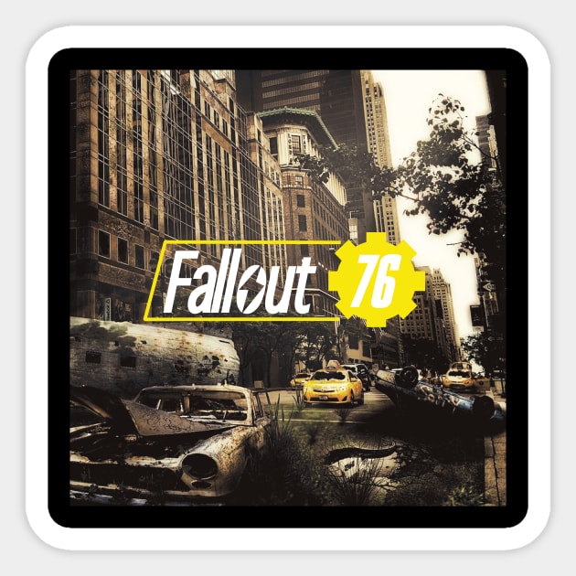 Fallout - City Sticker by GorsskyVlogs